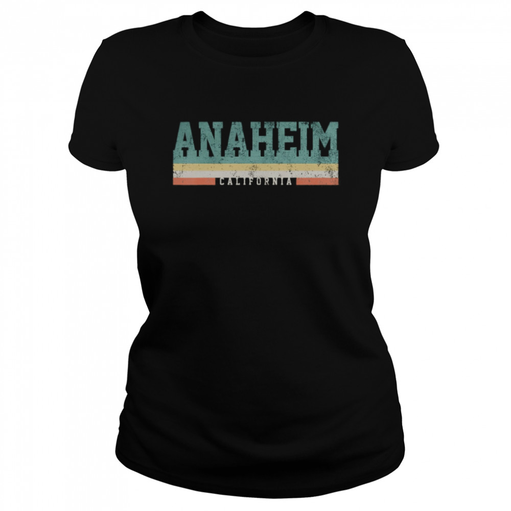 Anaheim California Retro Vintage Classic Women's T-shirt