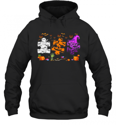 Autism Hocus Pocus Halloween T-Shirt Unisex Hoodie