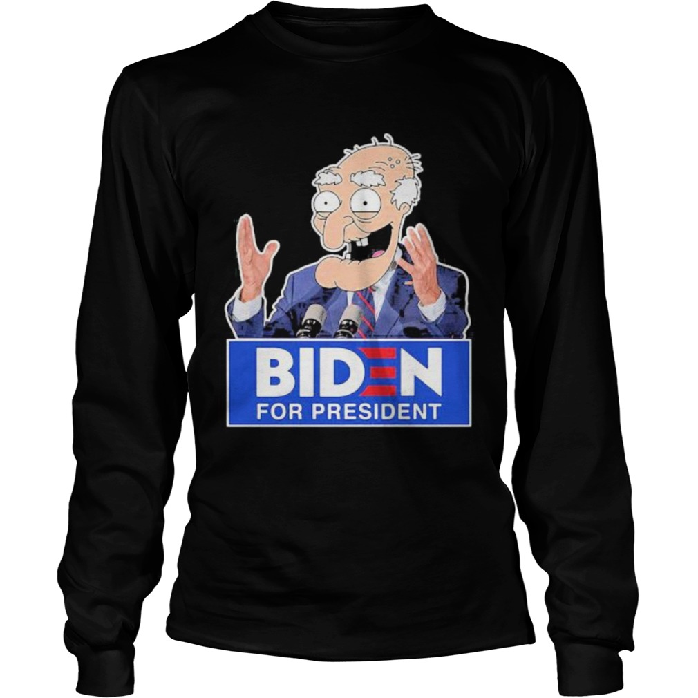 Biden for president person Long Sleeve