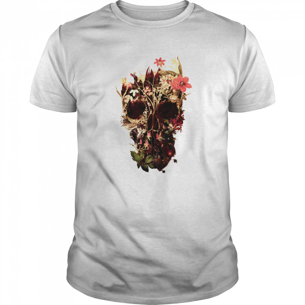 Bloom Skulls Day Of The Dead Muertos shirt