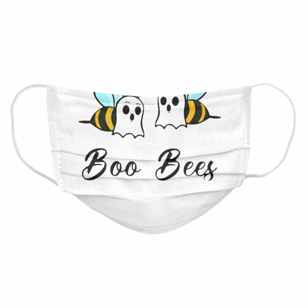 Boo Bees Ghost Halloween Cloth Face Mask