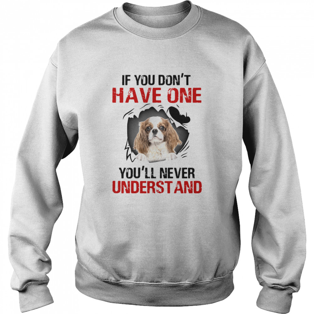 Cavalier King Charles Spaniel If You Don't Have One You'll Never Understand Unisex Sweatshirt