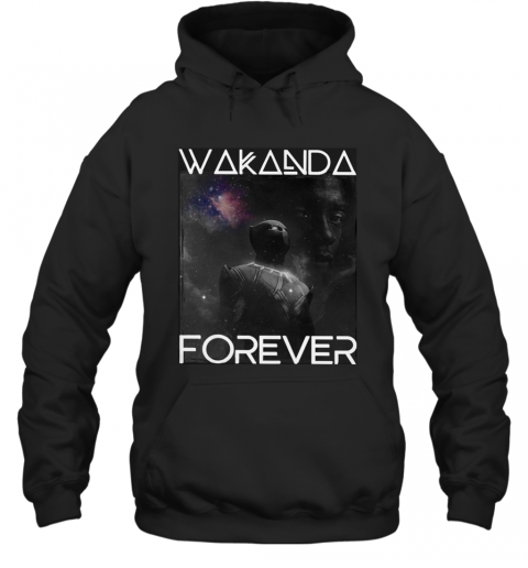 Chadwick Boseman Wakanda Forever T-Shirt Unisex Hoodie
