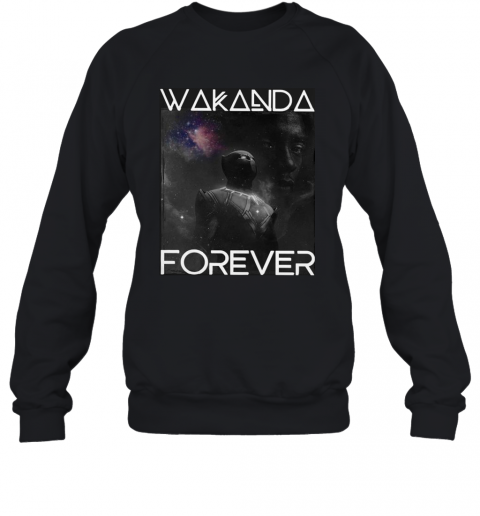 Chadwick Boseman Wakanda Forever T-Shirt Unisex Sweatshirt