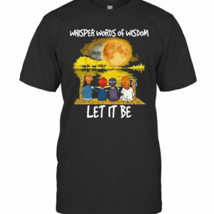 Charlie Brown Whisper Words Of Wisdom Let It Be T-Shirt Classic Men's T-shirt