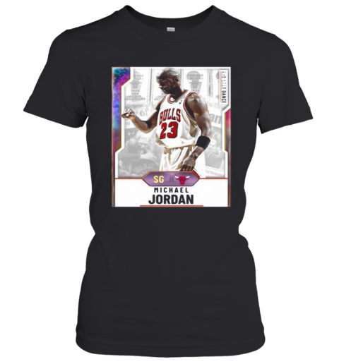 Chicago Bulls Basketball Team Michael Jordan T-Shirt Classic Women's T-shirt