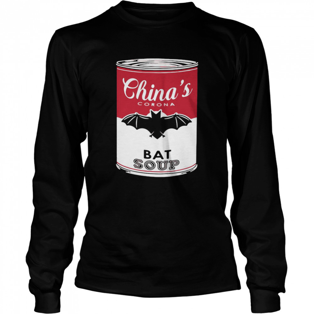 China’s Corona Bat Soup Long Sleeved T-shirt