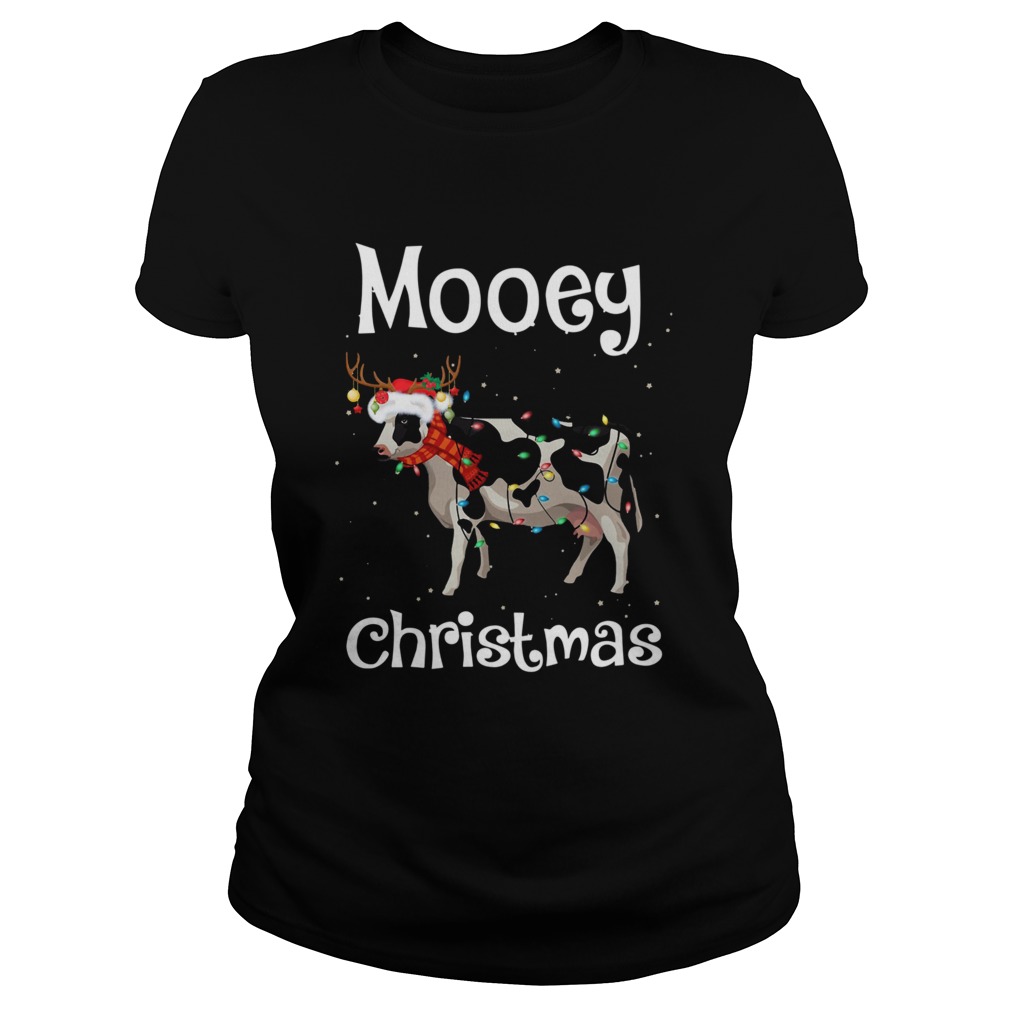 Cow Light Mooey Christmas Classic Ladies
