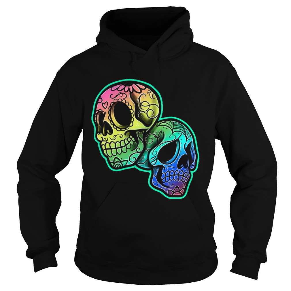 Day Of The Dead Skulls Mexican Holiday Hoodie