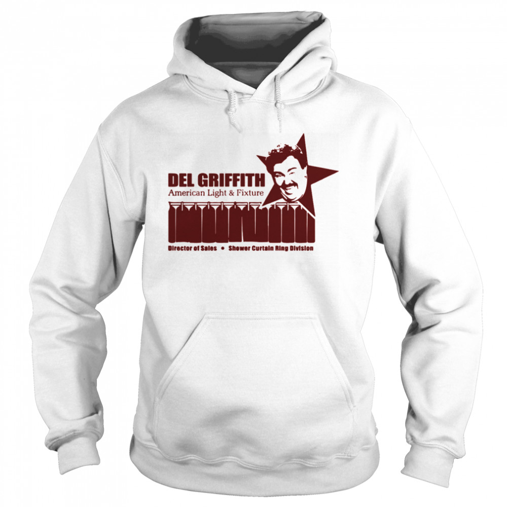 Del Griffith American Light And Fixture Director Of Sales Shower Curtain Ring Division Unisex Hoodie