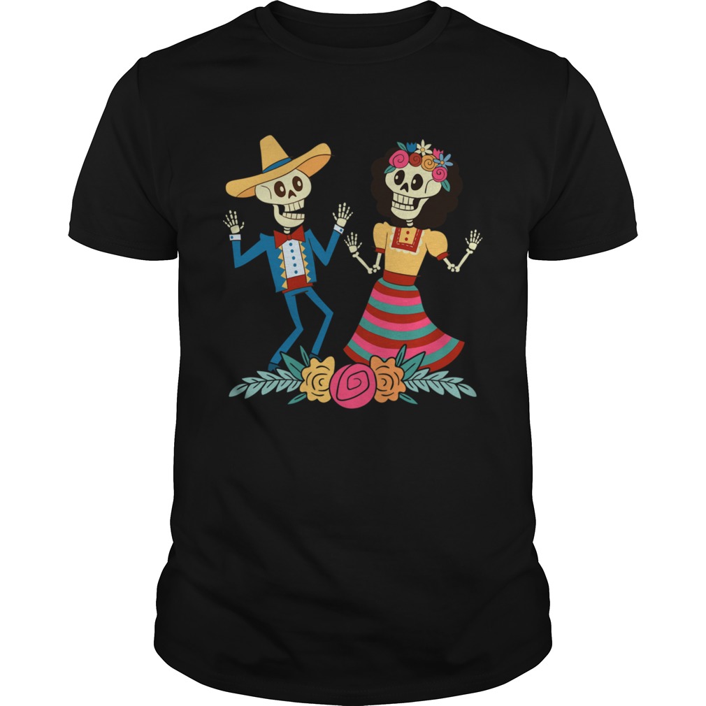 Dia De Los Muertos Day Of The Dead Mexican Skeleton shirt
