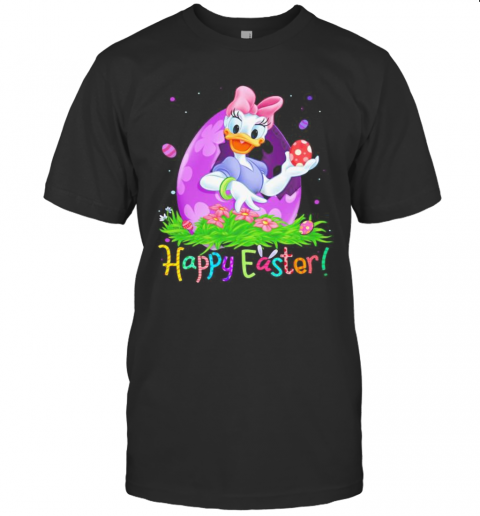 Disney Daisy Duck Happy Easter Flower S Tank Topdisney Daisy Duck Happy Easter Flower T-Shirt