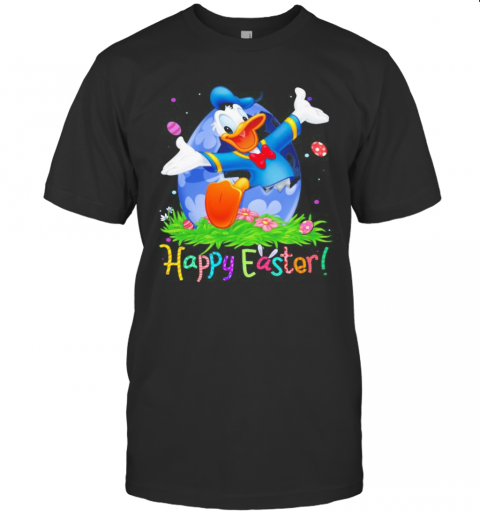 Disney Donald Duck Happy Easter Flower T-Shirt