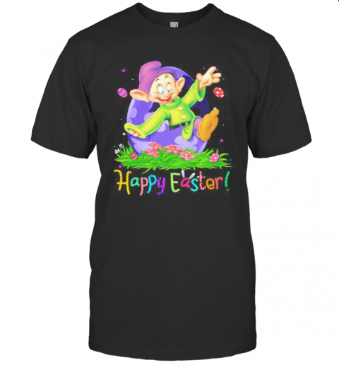 Disney Dopey Happy Easter Flower T-Shirt