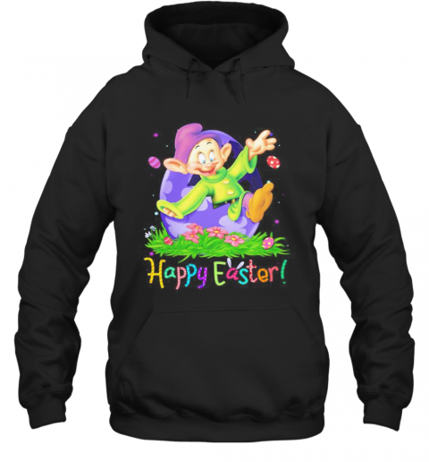 Disney Dopey Happy Easter Flower T-Shirt Unisex Hoodie