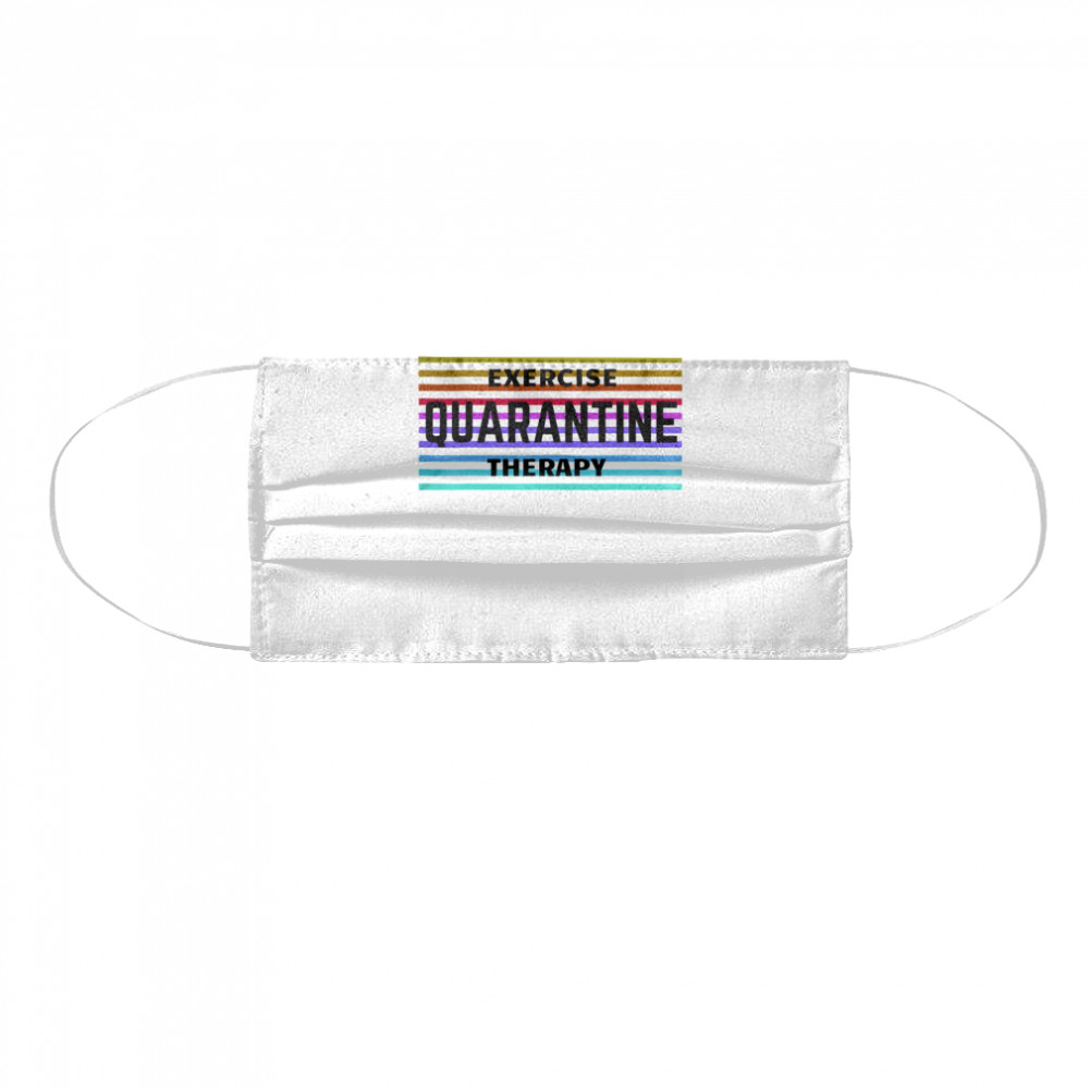 Exercise Quarantine Therapy vintage Cloth Face Mask