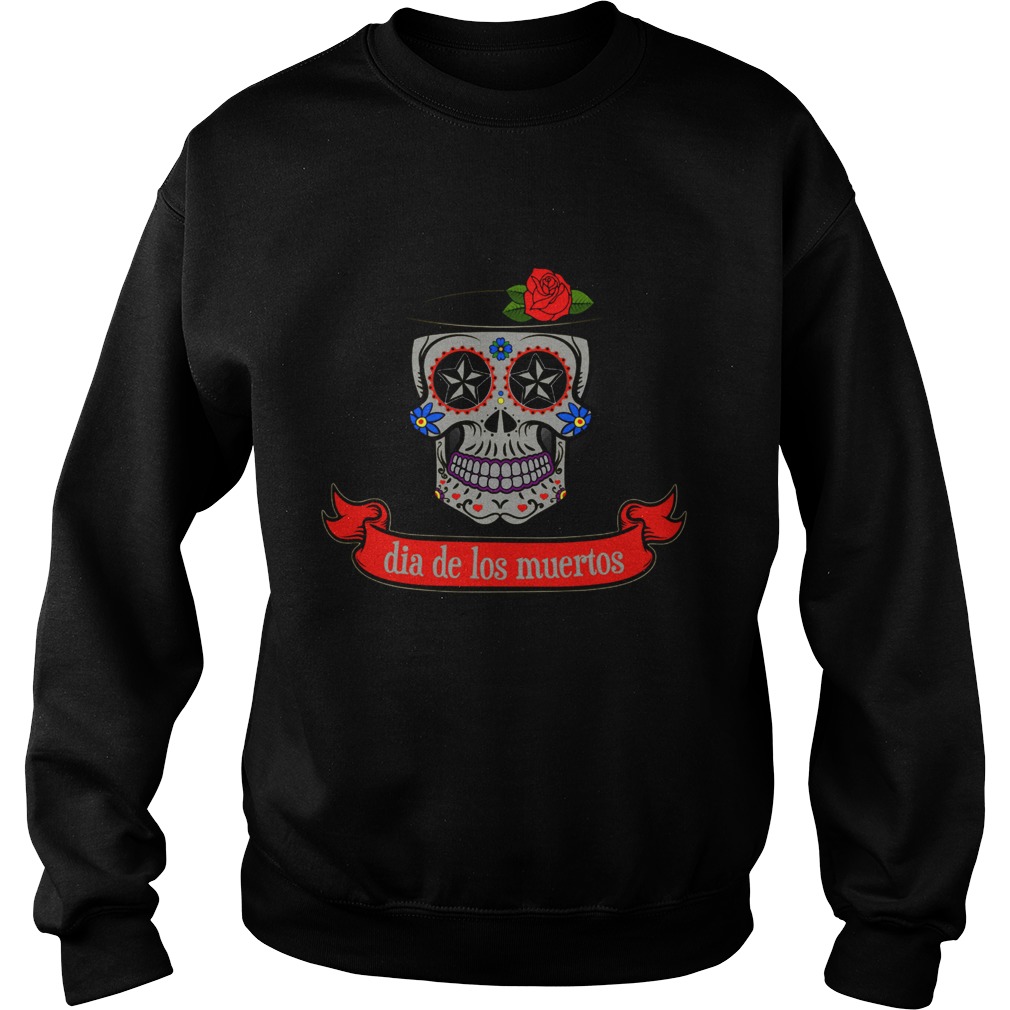 Gentlemen Sugar Skull Dia De Los Muertos Day Dead Sweatshirt