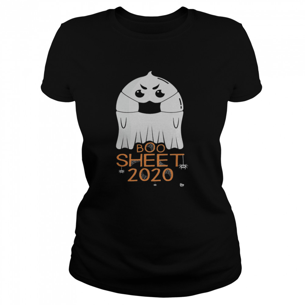 Halloween 2020 Costume Ghost With Mask 2020 Is Boo Sheet Classic Women's T-shirt