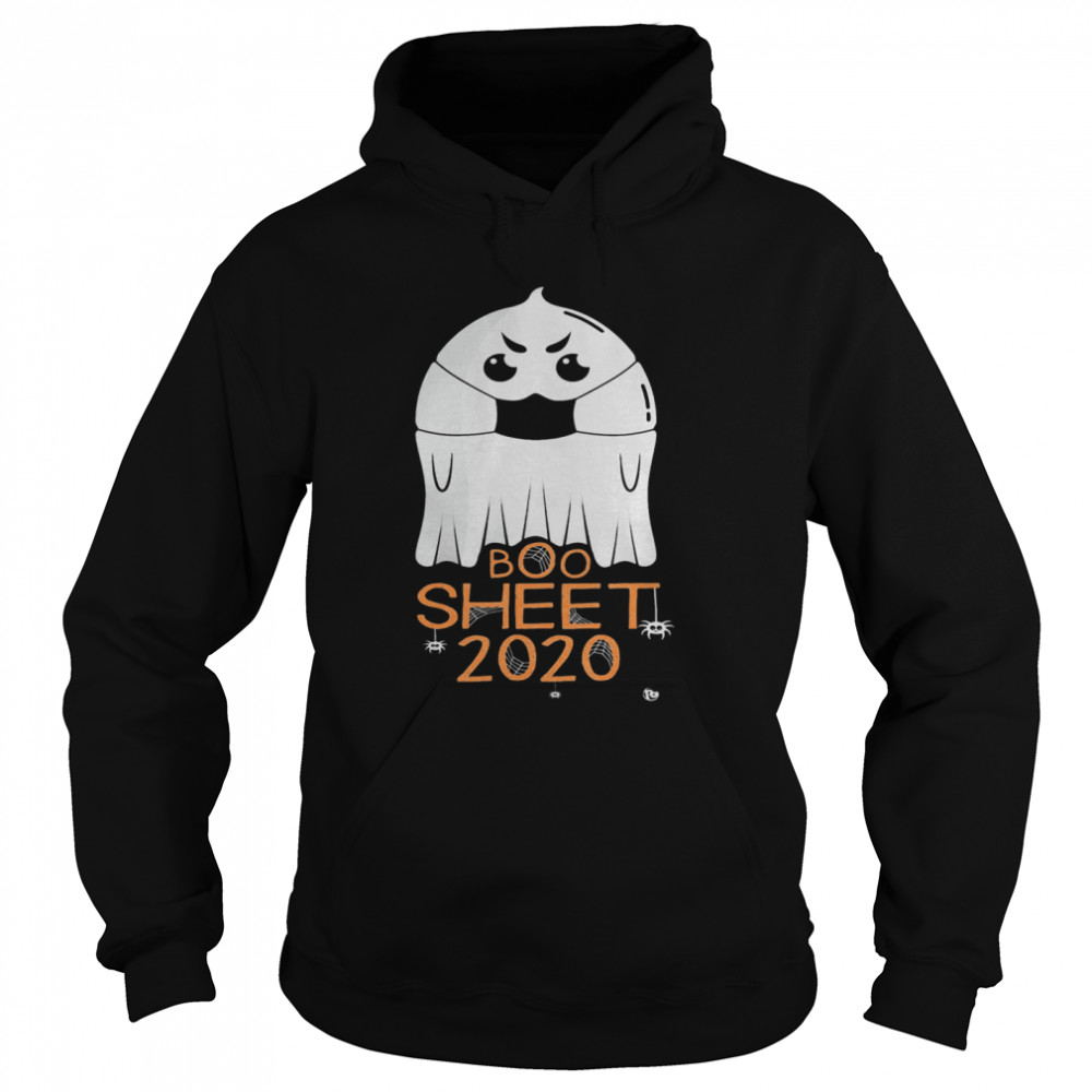 Halloween 2020 Costume Ghost With Mask 2020 Is Boo Sheet Unisex Hoodie