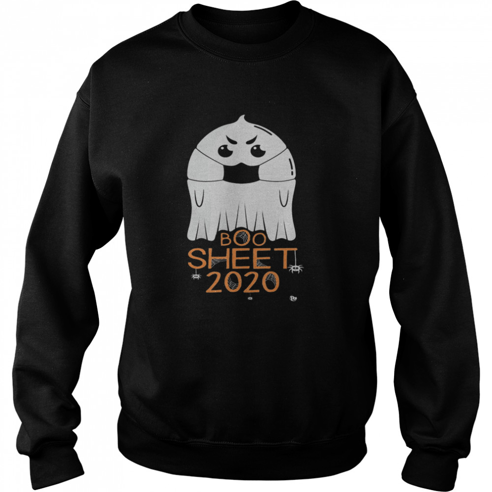 Halloween 2020 Costume Ghost With Mask 2020 Is Boo Sheet Unisex Sweatshirt