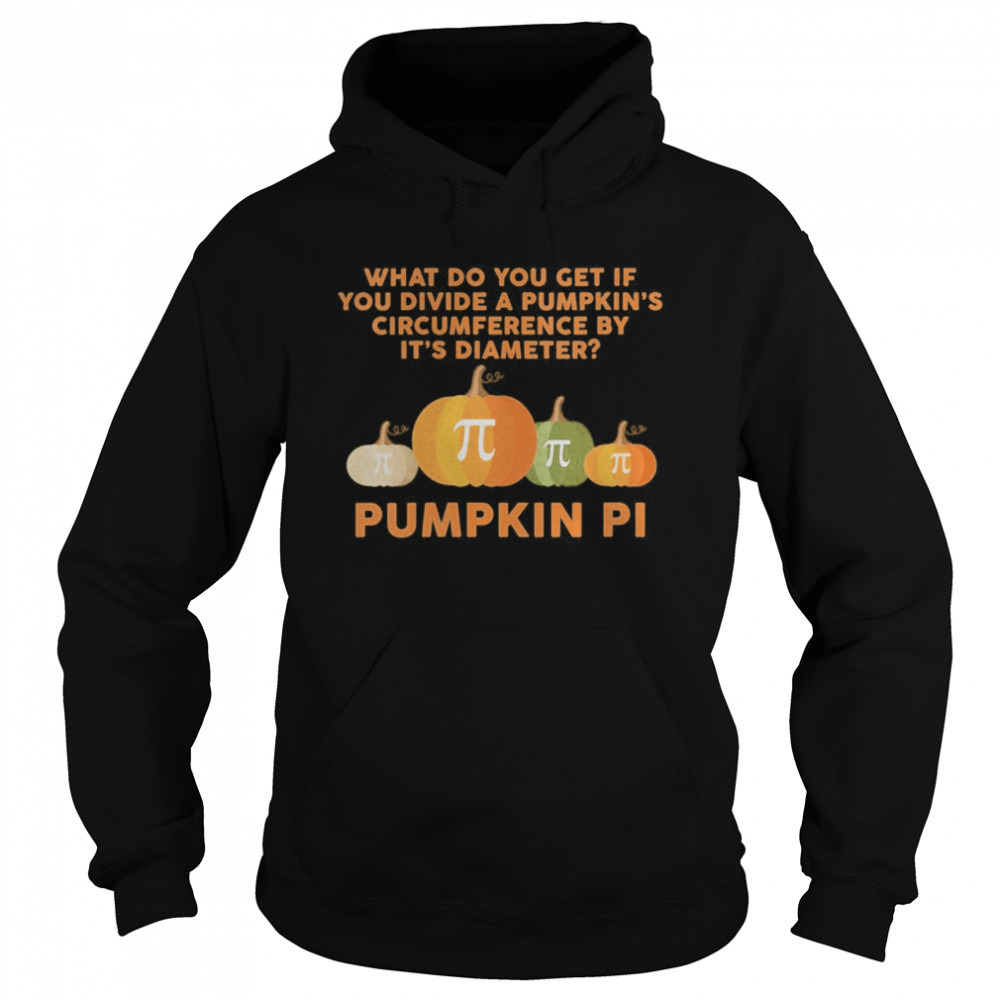 Halloween Pumpkin PI Funny Math Novelty Unisex Hoodie
