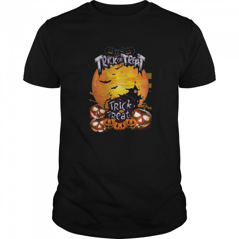 Halloween Pumpkin Trick Or Treat shirt