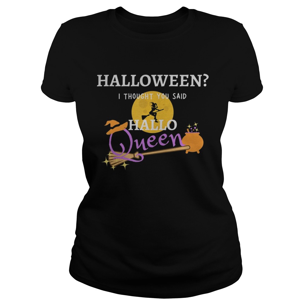 Halloween Queen Flying Witch Classic Ladies