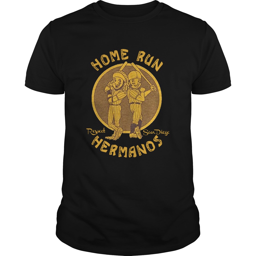 Home Run Respect San Diego Hermanos shirt