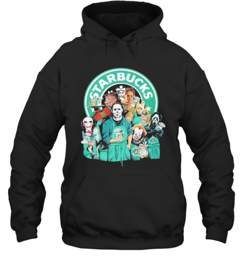 Horror Movie Character Starbucks T-Shirt Unisex Hoodie