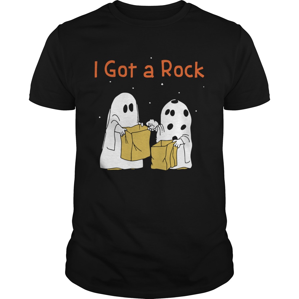 I Got A Rock Ghost Halloween shirt
