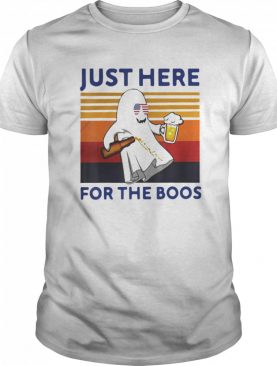 I’m just here for the boos costume shirt