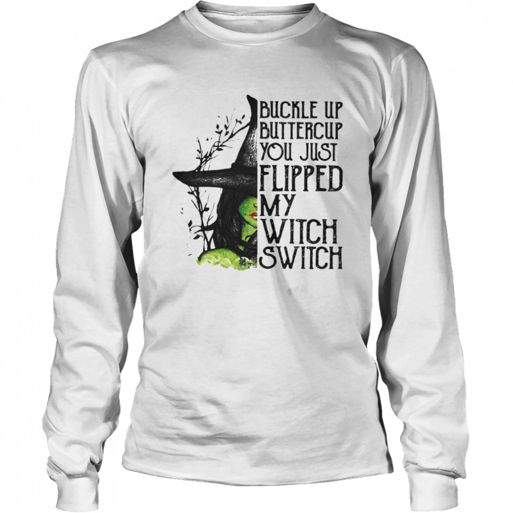 In A World Full Of Fairies Be A Witch Halloween Long Sleeved T-shirt