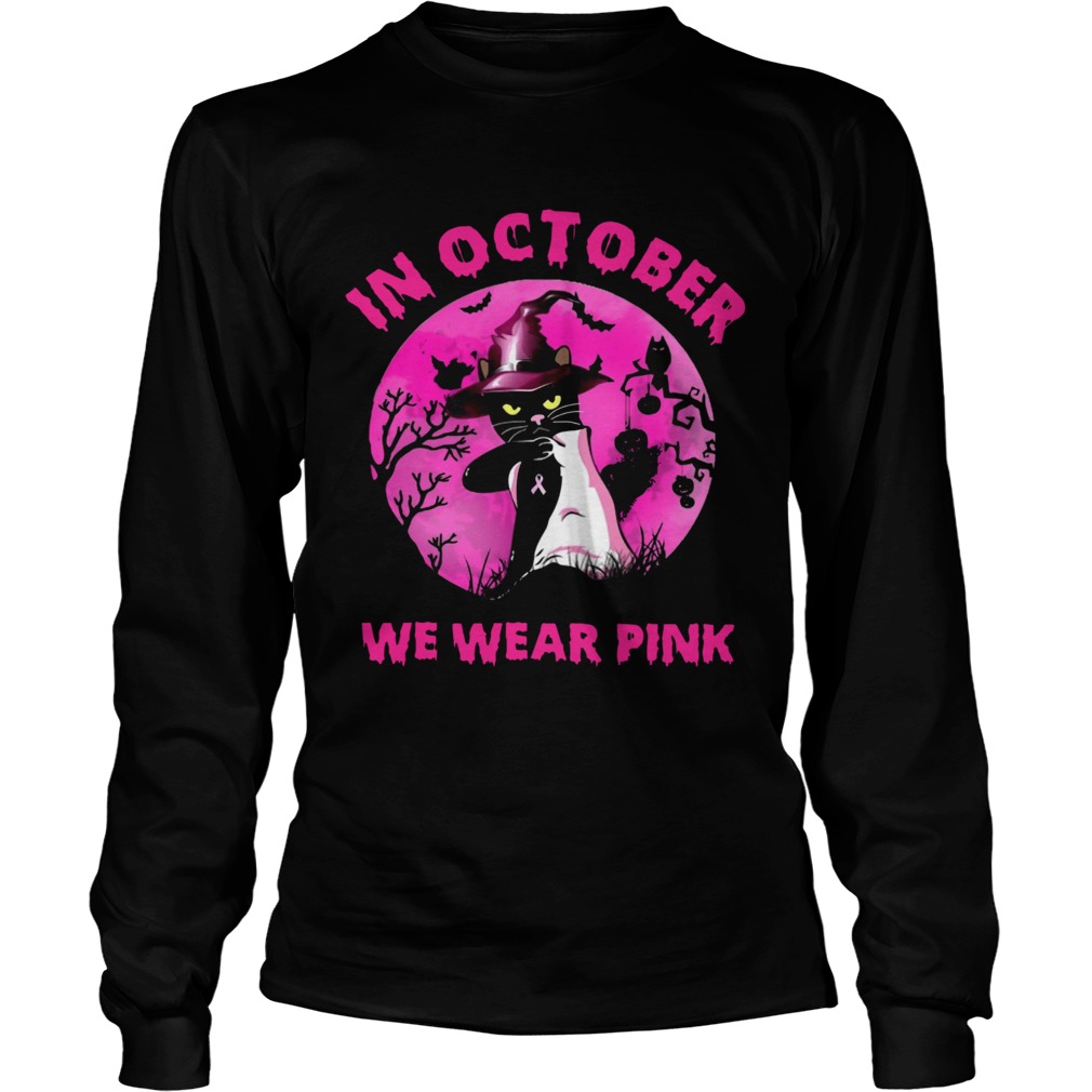 In October We Wear Pink Pumpkin Long Sleeve