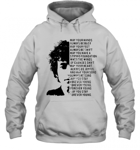 Jimi Hendrix May Your Hands Always Be Busy May Your Feet Always Be Swift May You Have A Strong Foundation T-Shirt Unisex Hoodie