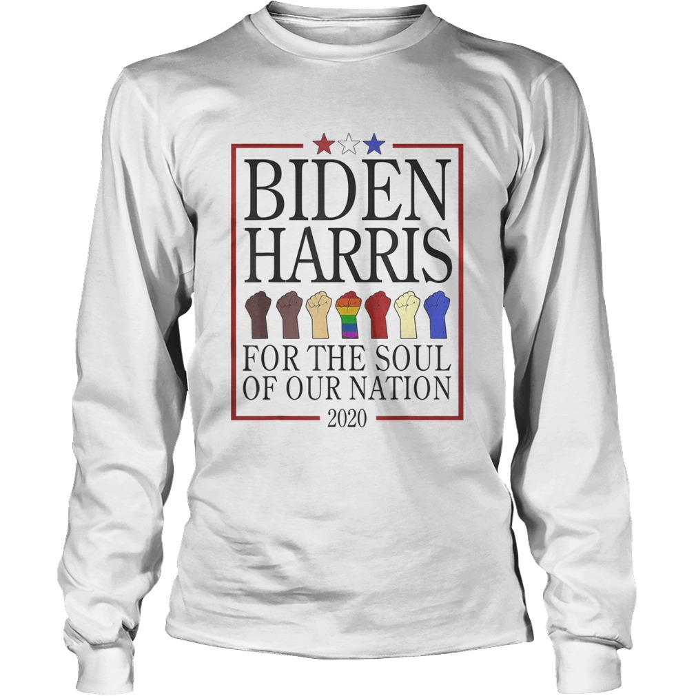 Joe Biden Kamala Harris 2020 Shirt Men Women LGBT Vote Biden Long Sleeve