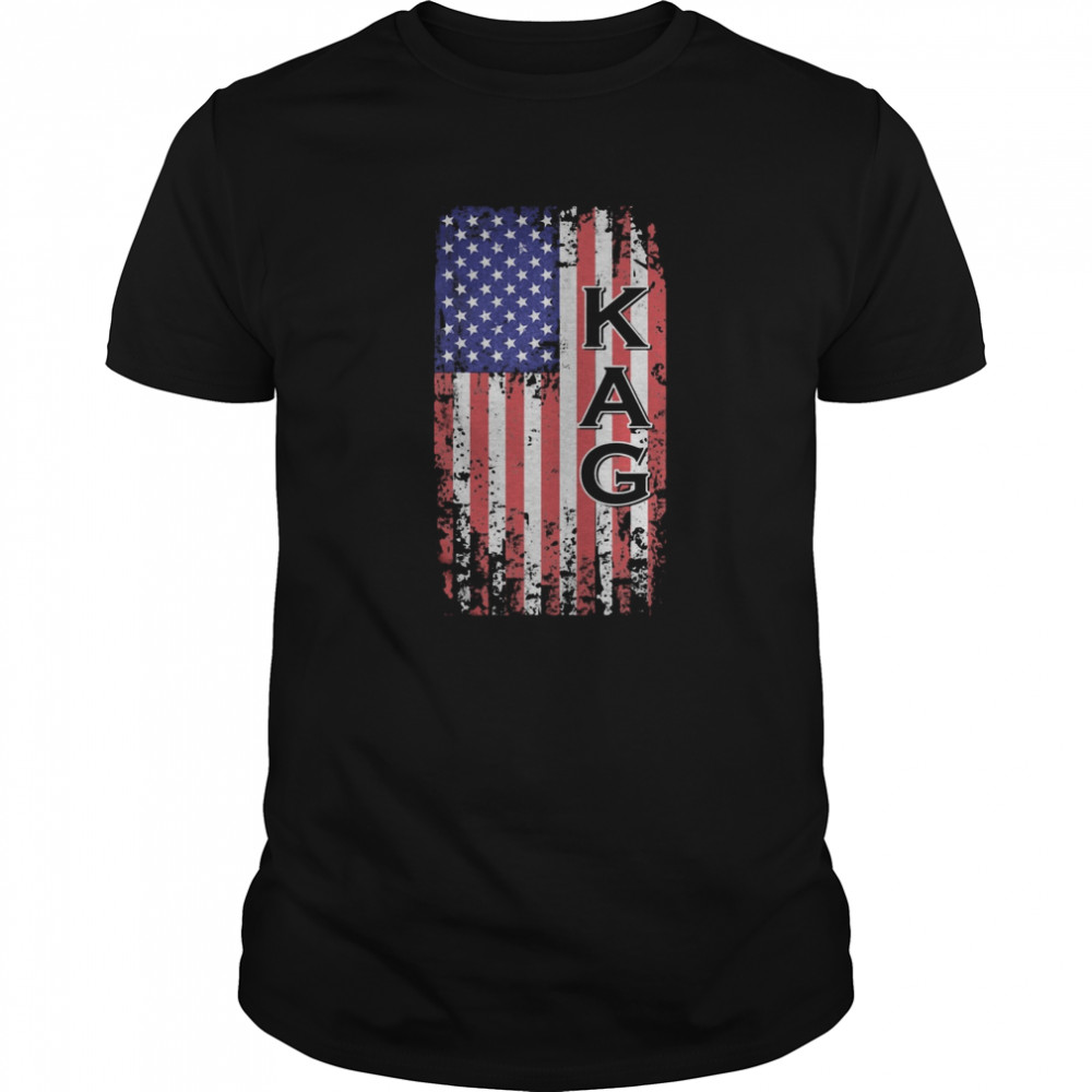 Kag american flag independence day shirt