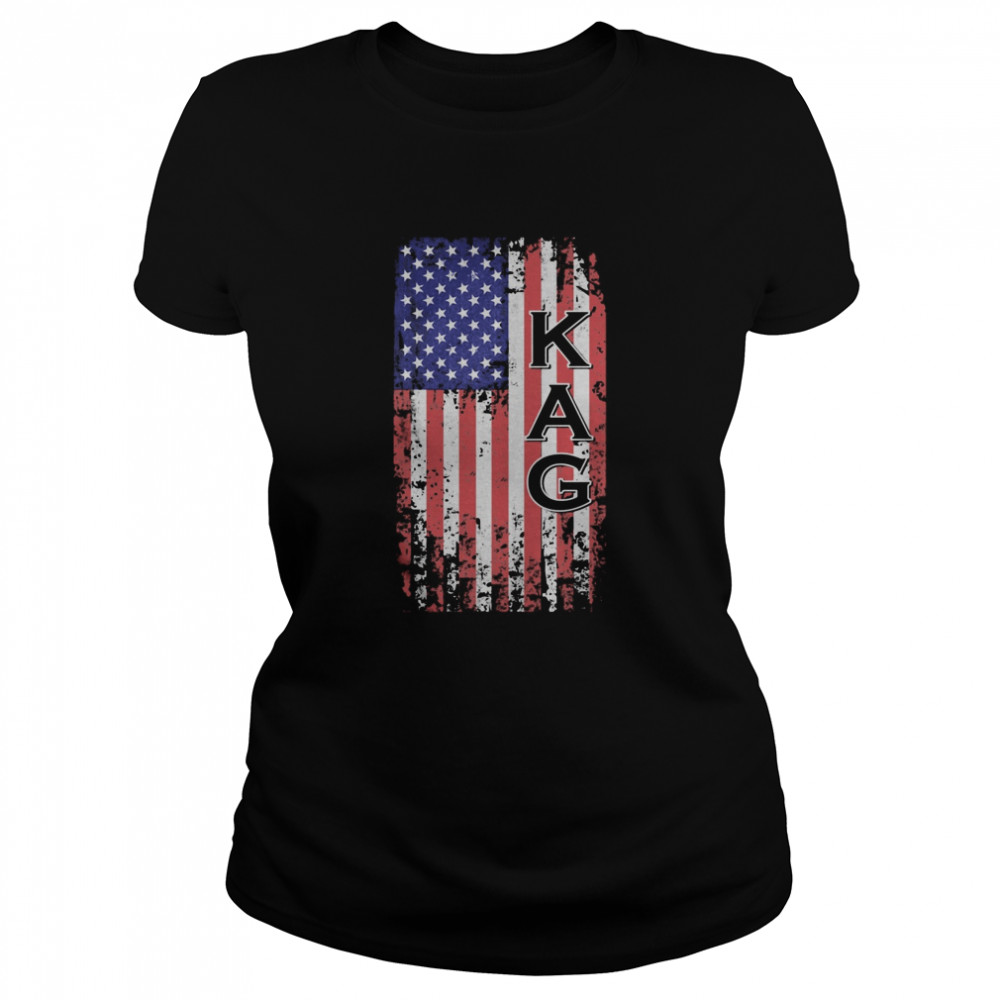 Kag american flag independence day Classic Women's T-shirt