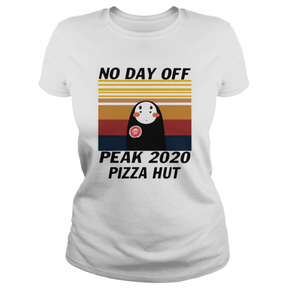 Kaonashi No Day Off Peak 2020 Pizza Hut Vintage Classic Women's T-shirt