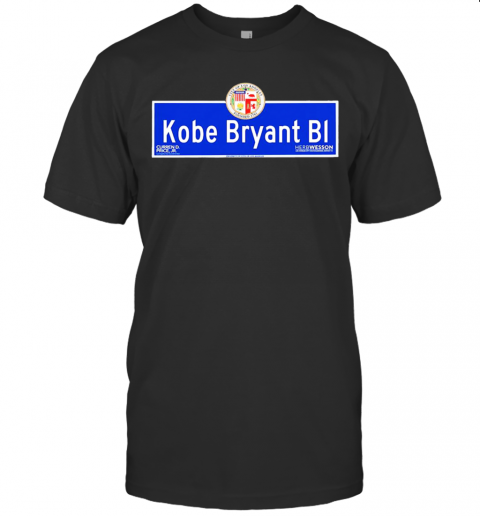 Kobe Bryant Bi City Los Angeles Founded 1781 T-Shirt