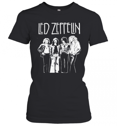 Led Zeppelin Members Vintage T-Shirt Classic Women's T-shirt