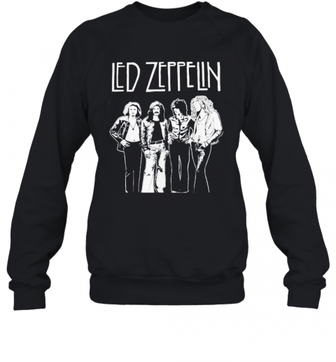 Led Zeppelin Members Vintage T-Shirt Unisex Sweatshirt