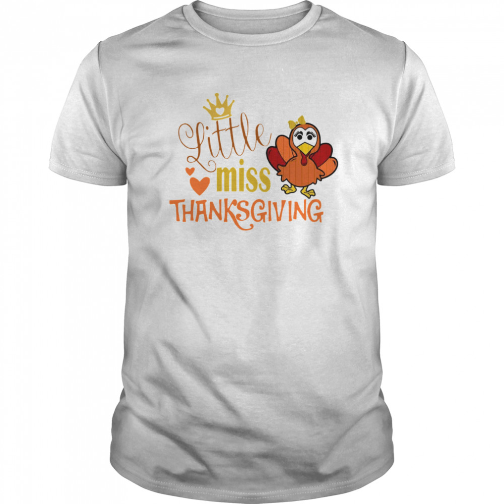 Little Miss Thanksgiving shirt