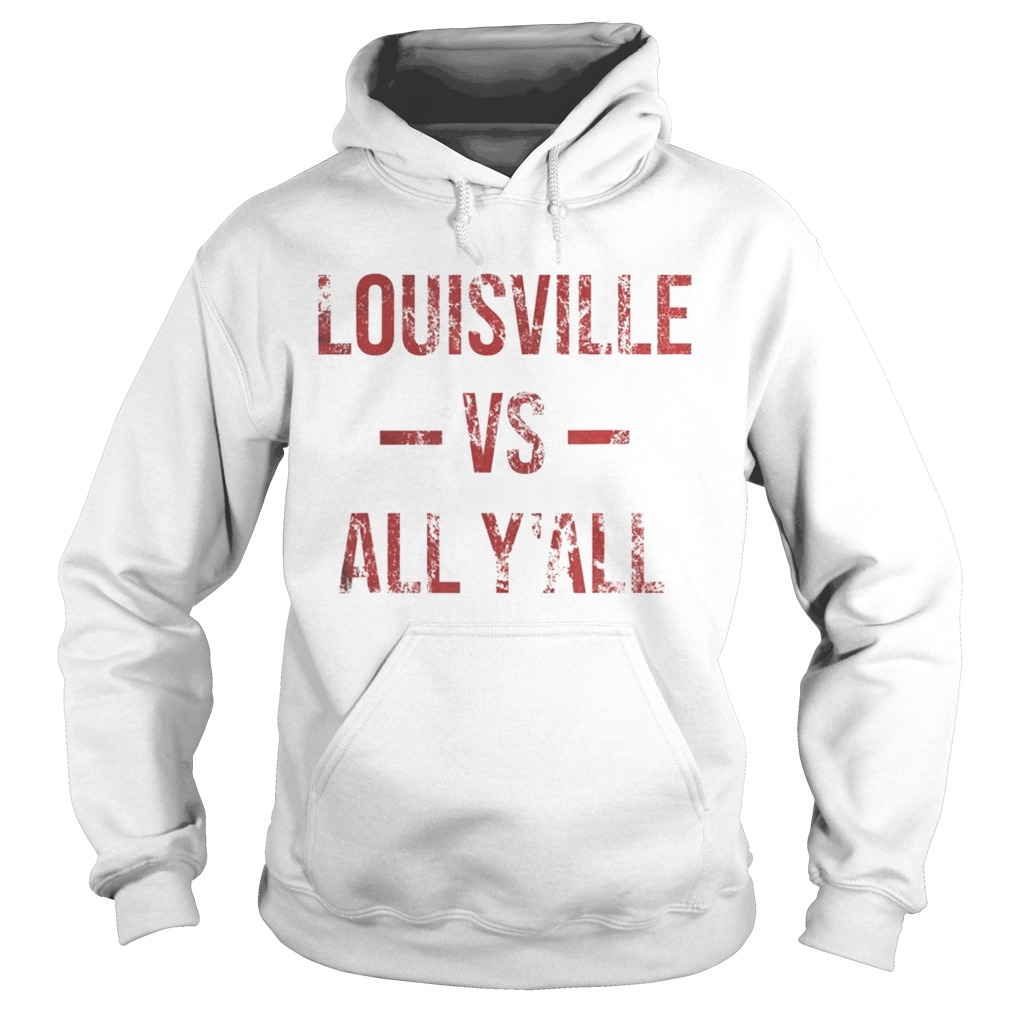 Louisville Vs All YAll Vintage Weathered Southerner Hoodie