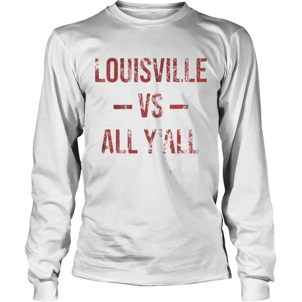 Louisville Vs All YAll Vintage Weathered Southerner Long Sleeve
