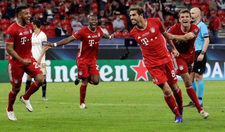 Martinez header hands Bayern Munich UEFA Super Cup victory