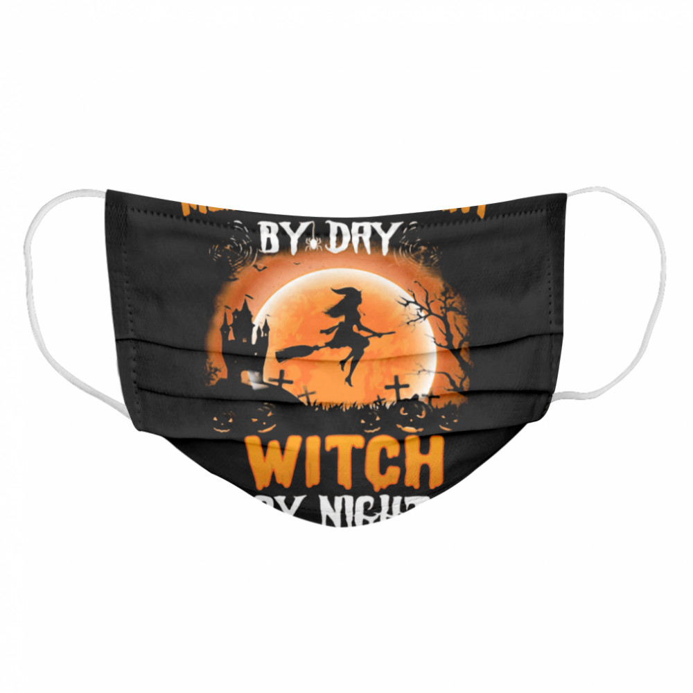 Medical Assistant By Dry Witch By Night Halloween Cloth Face Mask