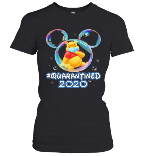 Mickey Mouse Pooh Wear Mask Quarantined 2020 T-Shirt Classic Women's T-shirt