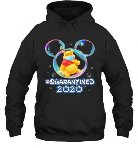 Mickey Mouse Pooh Wear Mask Quarantined 2020 T-Shirt Unisex Hoodie