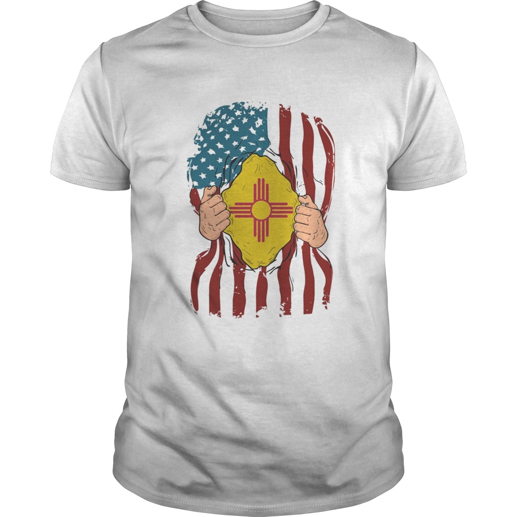 New Mexico Flag Inside Me Home State Pride American shirt