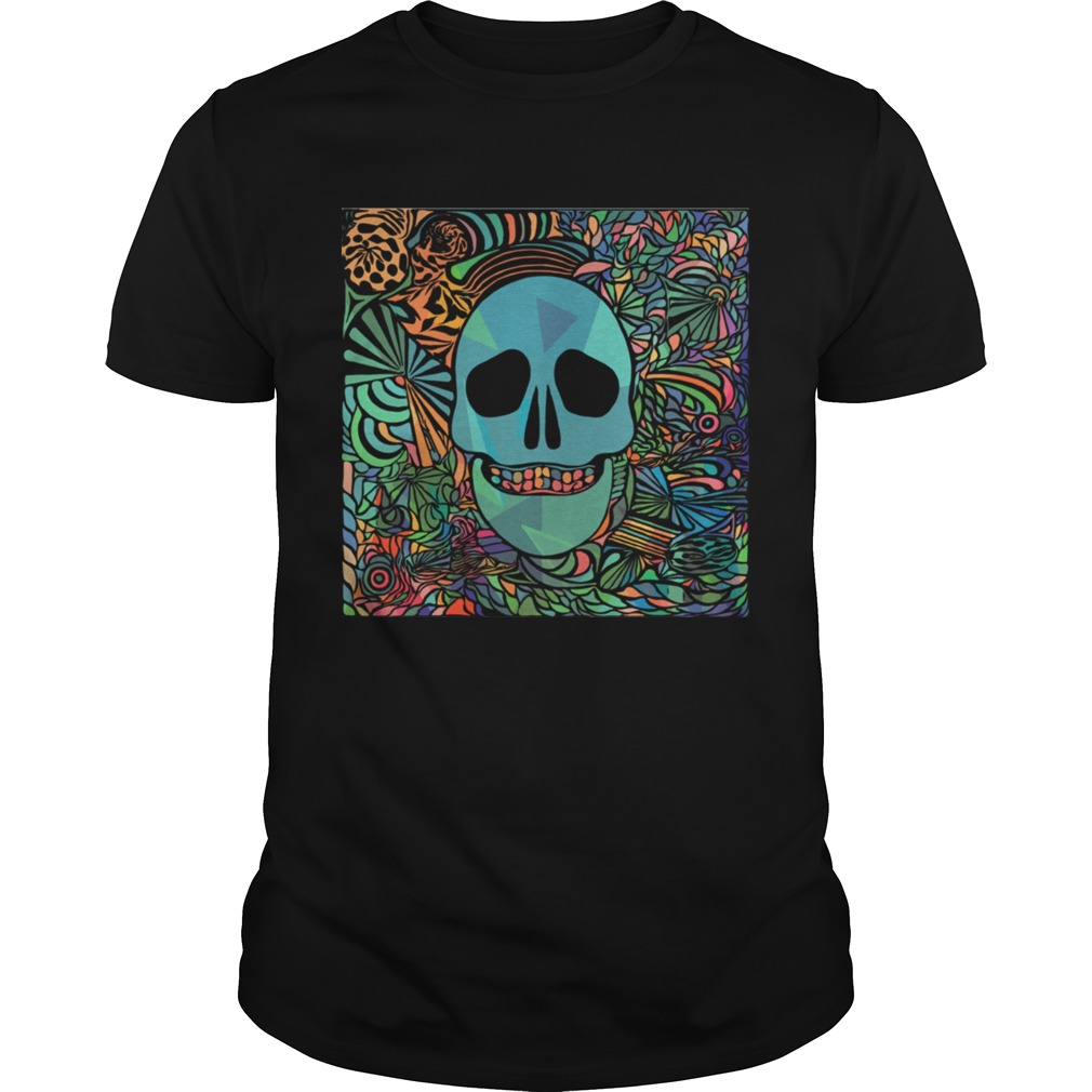Nice Sugar Skulls Day Of The Dead Nola Colors shirt